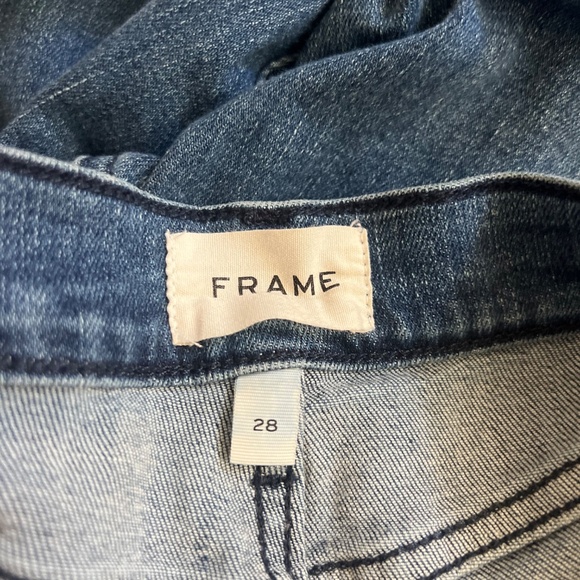 Frame Le High Straight Ankle Leg Jeans Size 28 - Picture 5 of 8